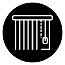 Blinds open 4 icon