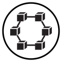 Blockchain technology icon