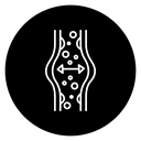 Blood clot pressure icon