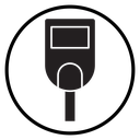 Blood glucose icon