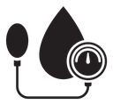 Blood pressure icon