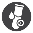 Blood test icon