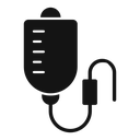 Blood transfusion icon