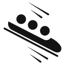 Bobsleigh icon