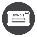 Bonds Black Filled icon