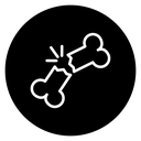 Bone break icon