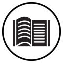 Book Black Filled icon
