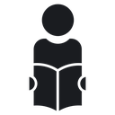 Book open reader 3 icon