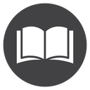 Book Black Filled icon