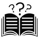 Book with question mark icon