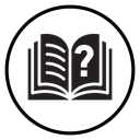 Book with question mark icon