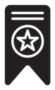 Bookmark star icon