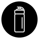 Bottle water icon