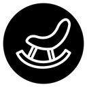 Bouncy seat icon