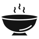 Bowl Black Filled icon
