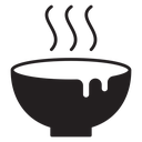 Bowl of soup icon