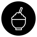 Bowl rice icon