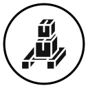 Box on a pallet icon