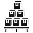 Box on a pallet icon