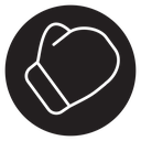 Boxing gloves icon