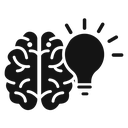 Brain idea icon