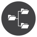 Branching Folder Tree icon