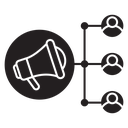 Brand awareness icon