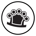 Brass knuckles icon