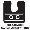 Breathable sweat absorption icon