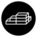 Brick wall icon