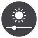 Brightness Slider icon