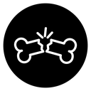 Broken bone icon