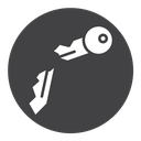 Broken key icon
