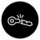 Broken key icon