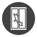 Broken window icon