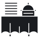 Buffet table 2 icon