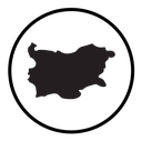 Bulgaria map icon