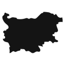 Bulgaria map icon
