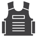 Bulletproof vest 3 icon
