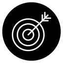Bulls eye icon