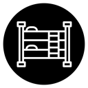 Bunk bed icon