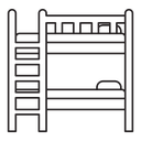 Bunk bed icon