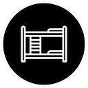 Bunk bed icon