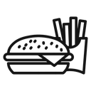 Burger Fries icon