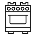 Burner stove icon