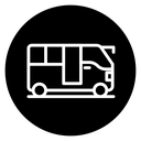 Bus coach icon