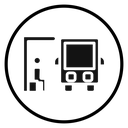 Bus Stop Stand Passenger icon