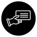 Business card icon
