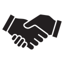 Business deal icon