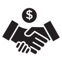 Business deal icon